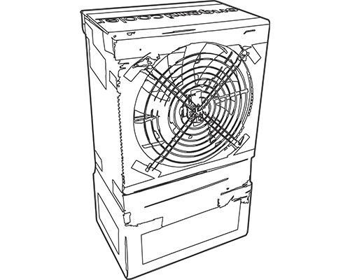 Origami Cooler Technology Diagram